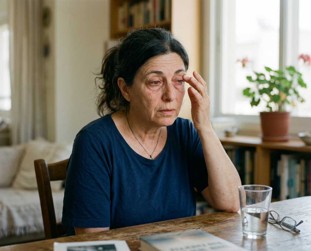 האם עין יבשה משפיעה על הרמת עפעפיים