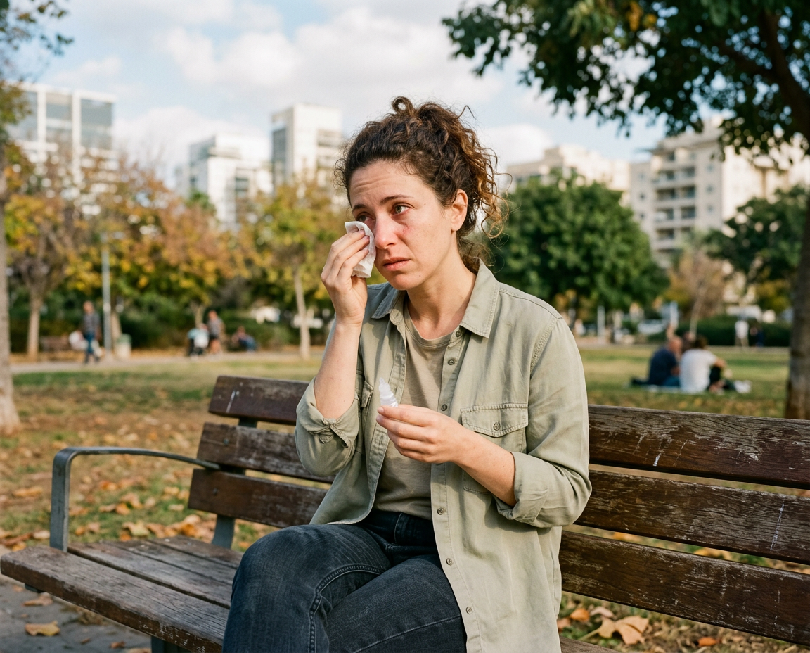 יובש בעיניים בעונת מעבר