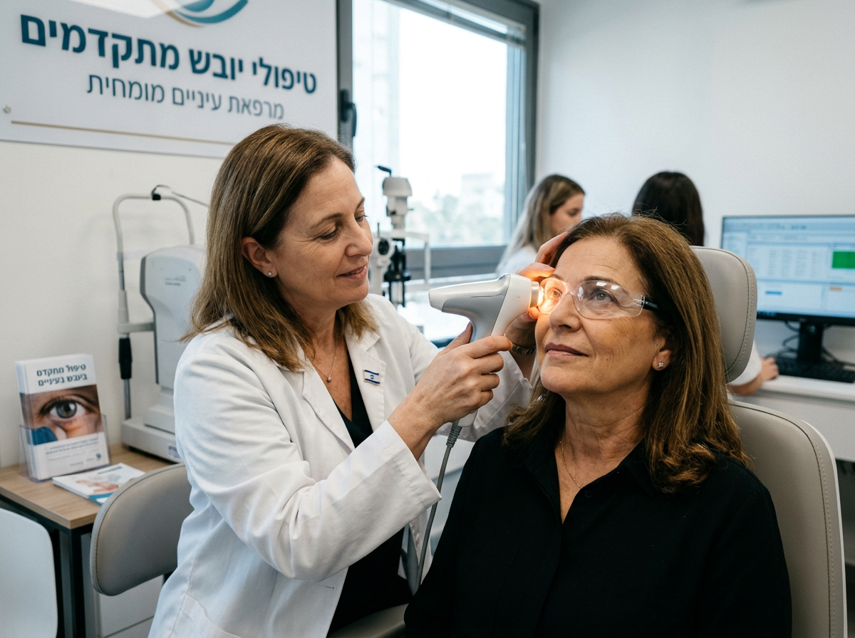 טיפול מתקדם ביובש בעיניים